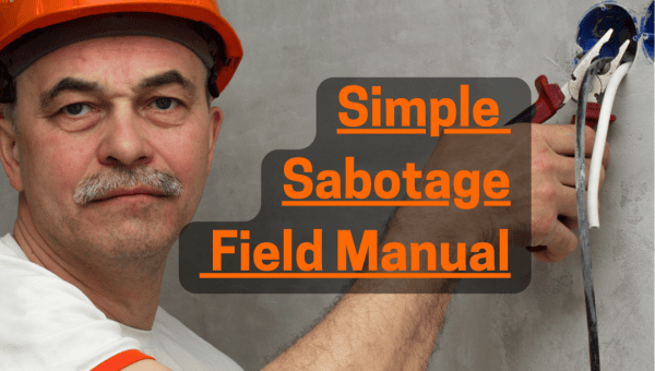Simple Sabotage Field Manual